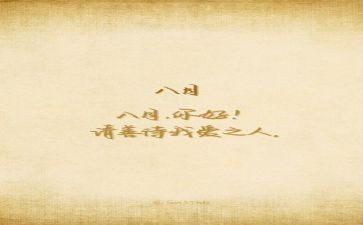 2024年8月工作总结5篇