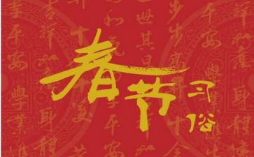 2022春节的调查报告7篇