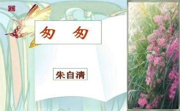 《匆匆》心得体会5篇