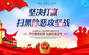 打击黑气工作总结6篇