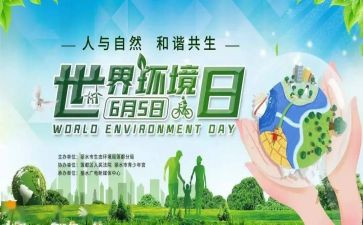 2024年6.5环境日活动总结5篇
