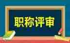 评审职称的工作总结8篇