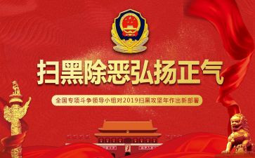 2023年扫黑办工作总结7篇