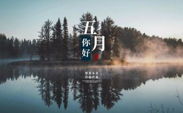 五月中班工作总结5篇
