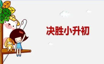 小升初作文300字6篇