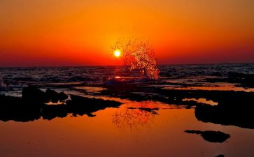 秋天的夕阳作文6篇